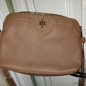 Taupe crossbody bag